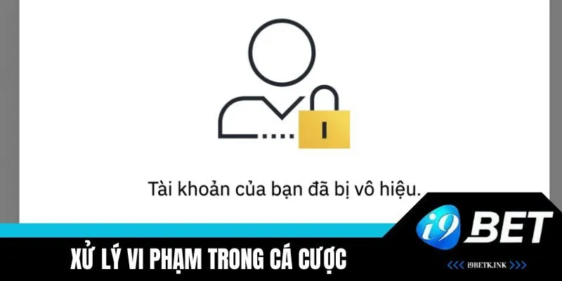Các hình thức xử phạt của nhà cái