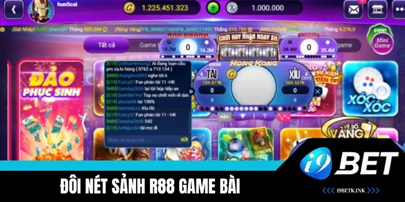 Đôi nét sảnh R88 Game Bài